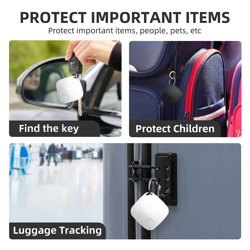 Mini GPS Tracker Anti Lost Device Let Kids Bag Wallet Tracking Bluetooth 5.0 Smart Finder Locator For IOS/ Android