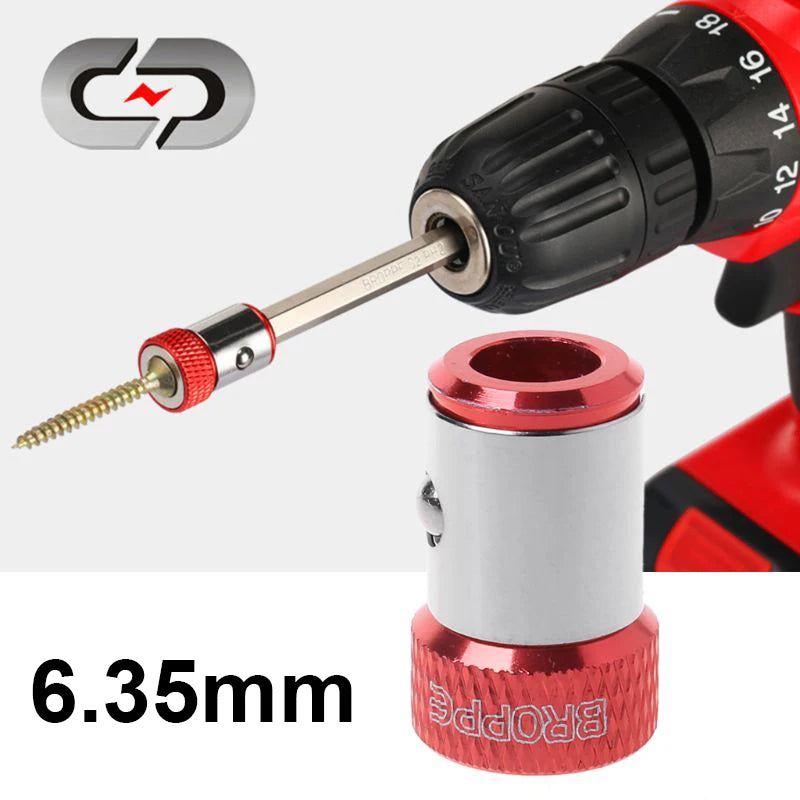 1 Pcs Magnetic Screw Rings Magnetized Ring Screwdriver Bits For 1/4 Inch 6.35MM Screwdriver Bits Electric Screwdriver Bits