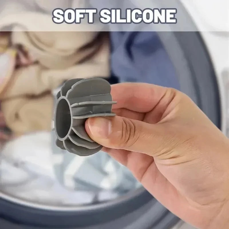 Silicone Laundry Balls Reusable Anti Binding Anti Angle Cleaning Ball Washing Machine Supplies for Cleaning and Washing Balls